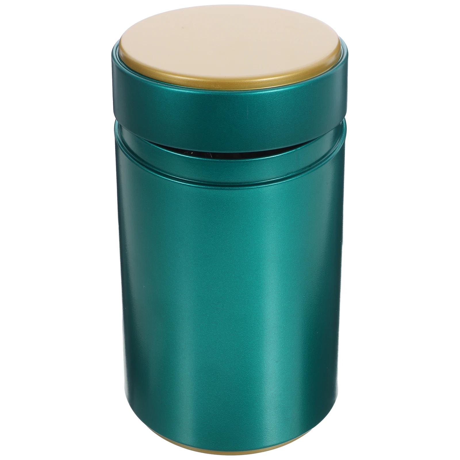 

Frosted Iron Tea Airtight Storage Canister Coffee Loose Jars Lids Decorative Kitchen Containers Small Travel