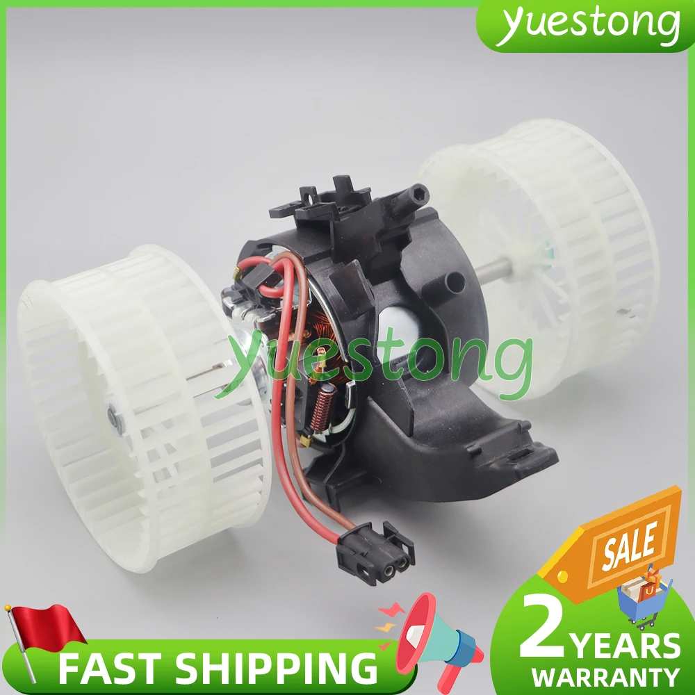 

For BMW 5 E60 E61 6 E63 E64 03-10 AC Heater Heating Stove Blower Assembly Fan 64116933910 8EW351040651 700280 PM4075 2311842