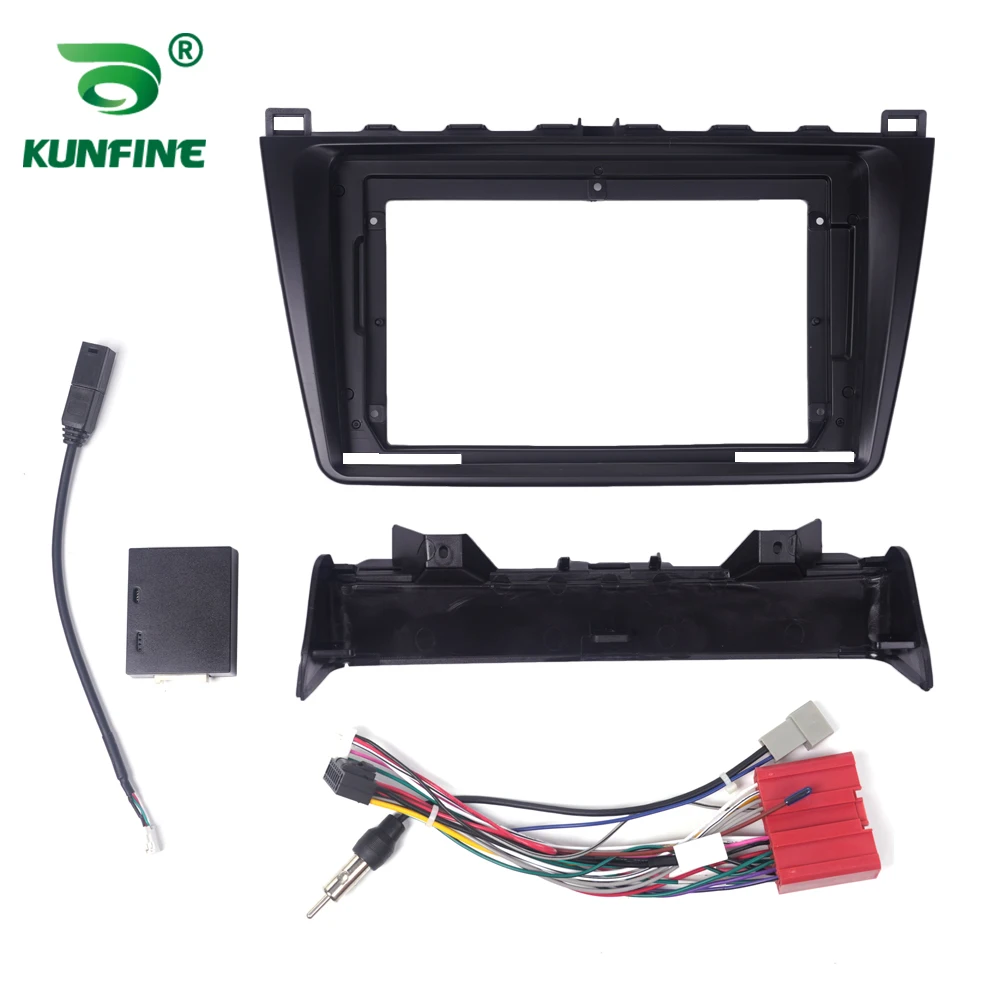 Auto GPS Navigation Stereo Für Mazda 6 Core-flügel 2008-2014 Radio Blenden Panel Rahmen Fit 2Din 9 inch In Dash steuergerät bildschirm – Detail 3