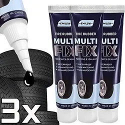 50ml Car Tyre Repair Glue Universal Motorbike Electric Car Bicycle Tyres Crack Perforation Adhesive Portable Tire Repair Tools