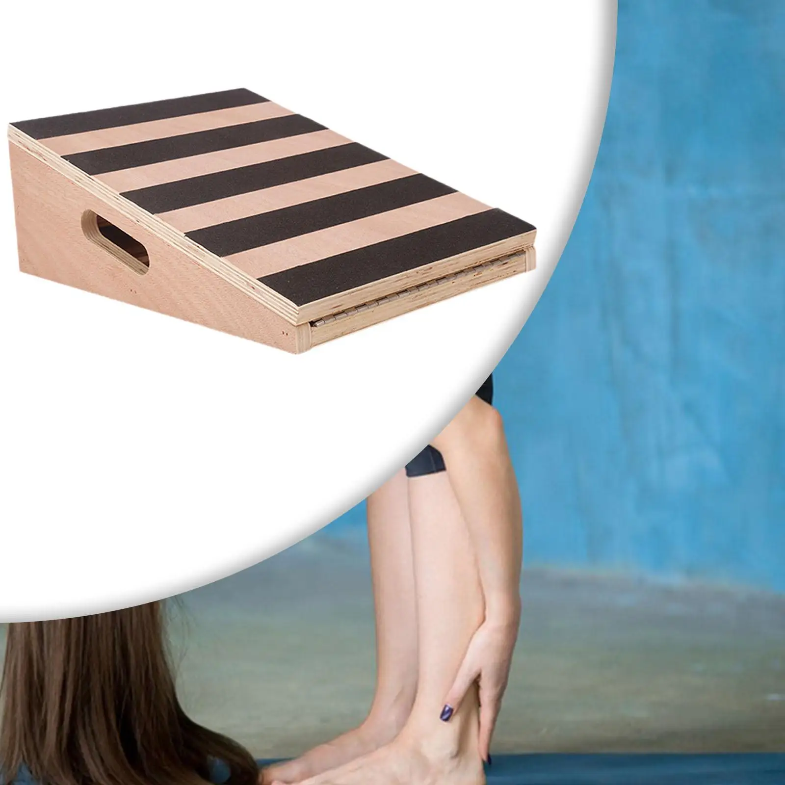 

Slant Board Calf Stretcher Foot Stretcher Wooden Leg Stretch for Yoga Sports