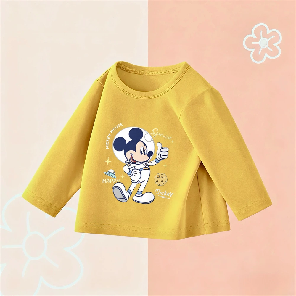 2-6Age الطفل الكرتون تيز تصميم جديد الملابس المطبوعة Crewneck قاعدة قميص لطيف بسيط كل مباراة تي شيرت الطفل الملابس الشعبية