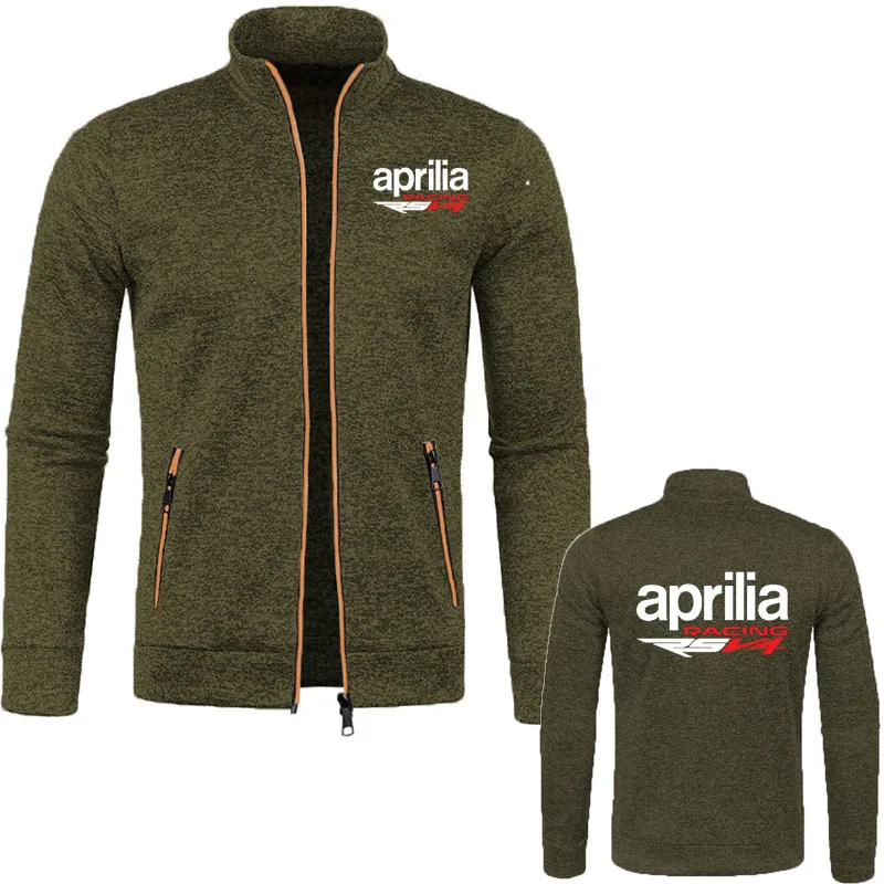 New Jacket Aprilia Racing RSV4 Printing Fashion Sweatshirt Round Collar Solid Cotton Long Sleeves Tracksuits Comfortable Top