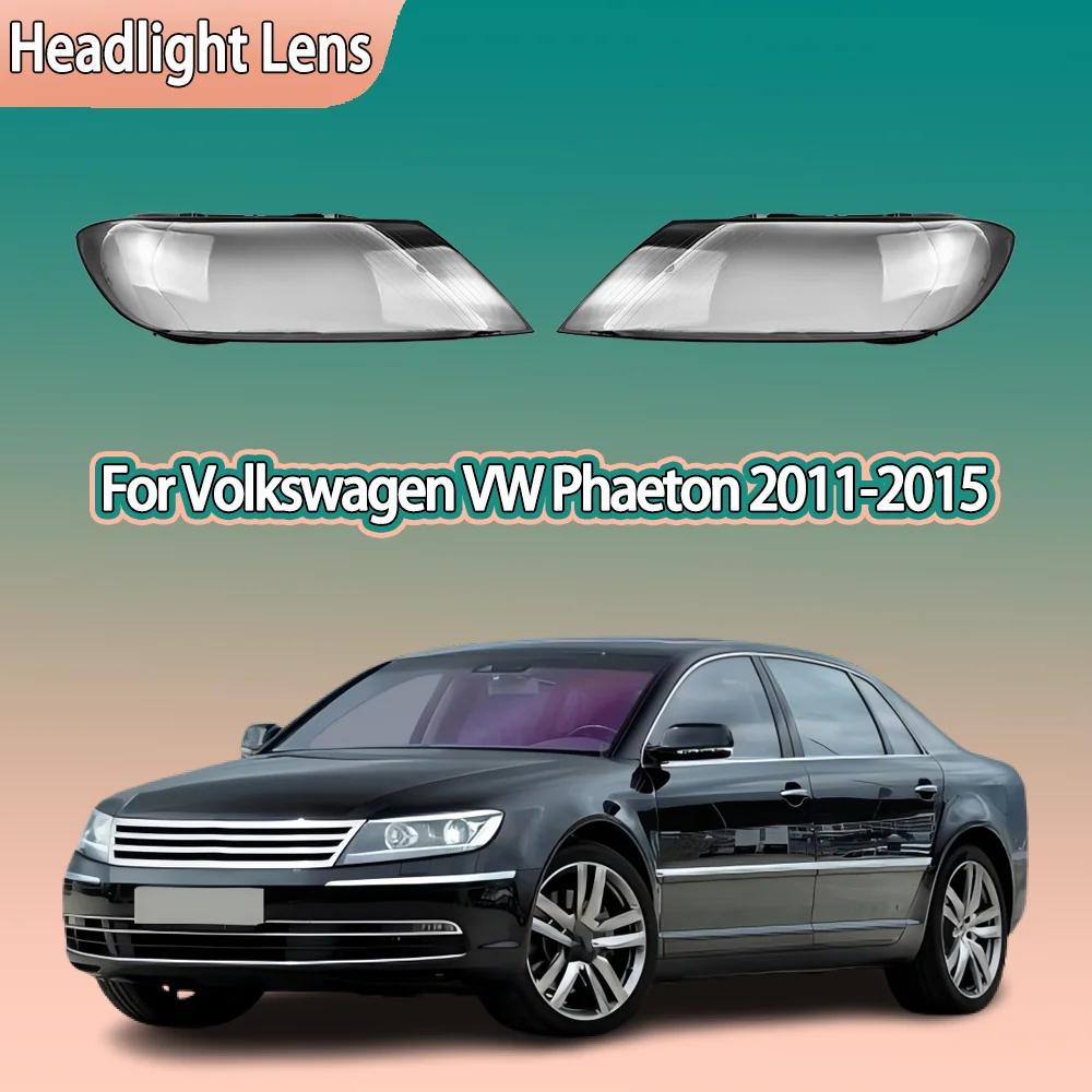 

Car Front Lights Glass For Volkswagen VW Phaeton 2011 2012 2013 2014 2015 Headlight Case Headlight Lens Cover Car accessories