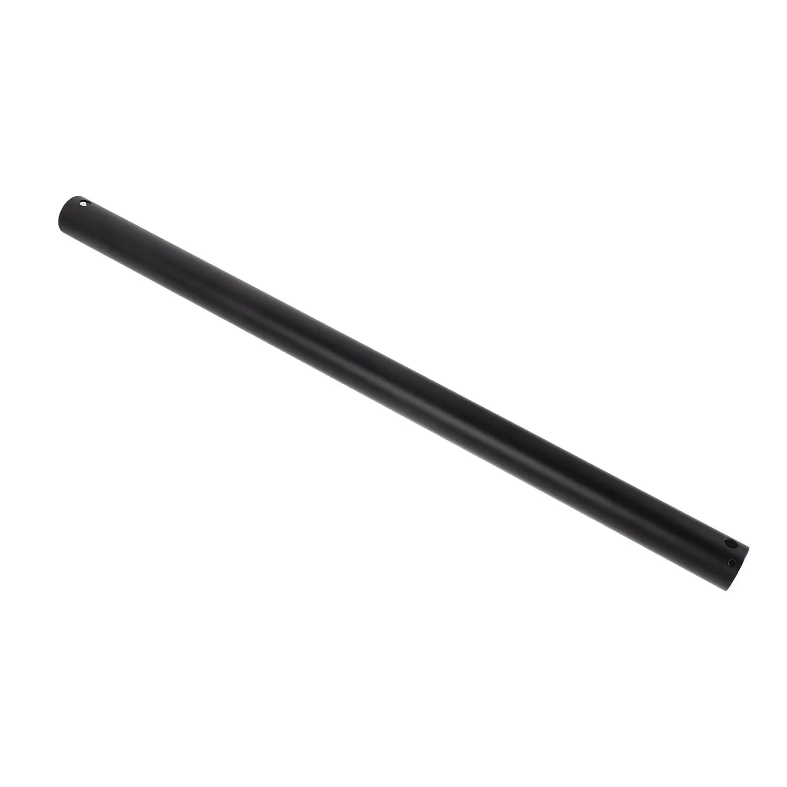 Ceiling Fan Downrod Extension Rod Matte Black 18 Inch No Threaded Support Rod Light Fixture Suspension for Ceiling Fans