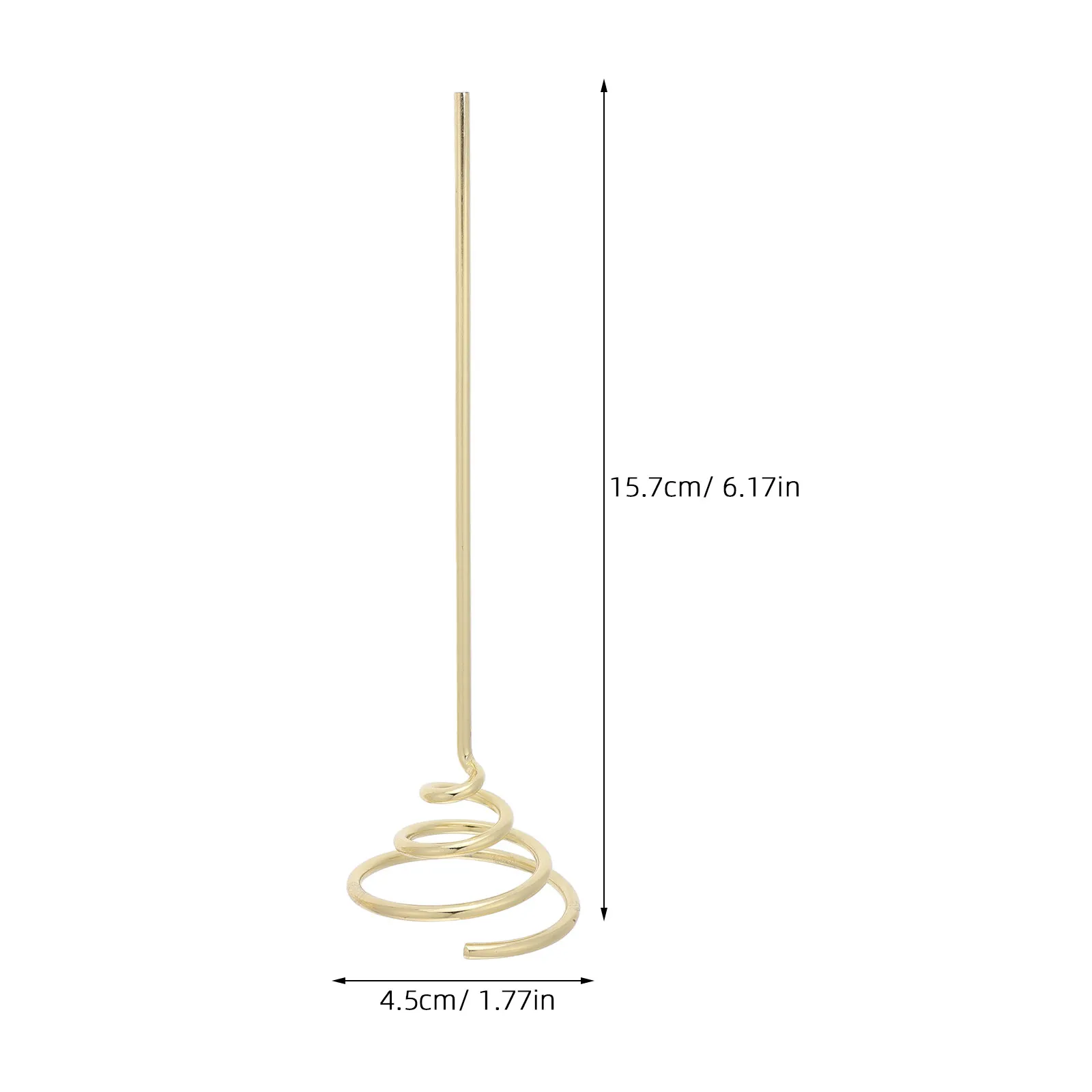 6Pcs Metal Air Plant Holder Electroplated Geometric Spring Base Desktop Wall Tillandsia Plant Display Rack Desktop Flower Stand
