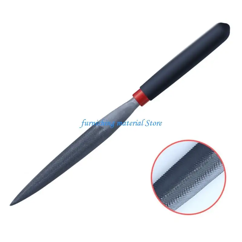 Y5GD 4PCS Professional Portable File Ferramenta Conjunto com Ferramenta Redonda Triângulo Triângulo Metal Metal