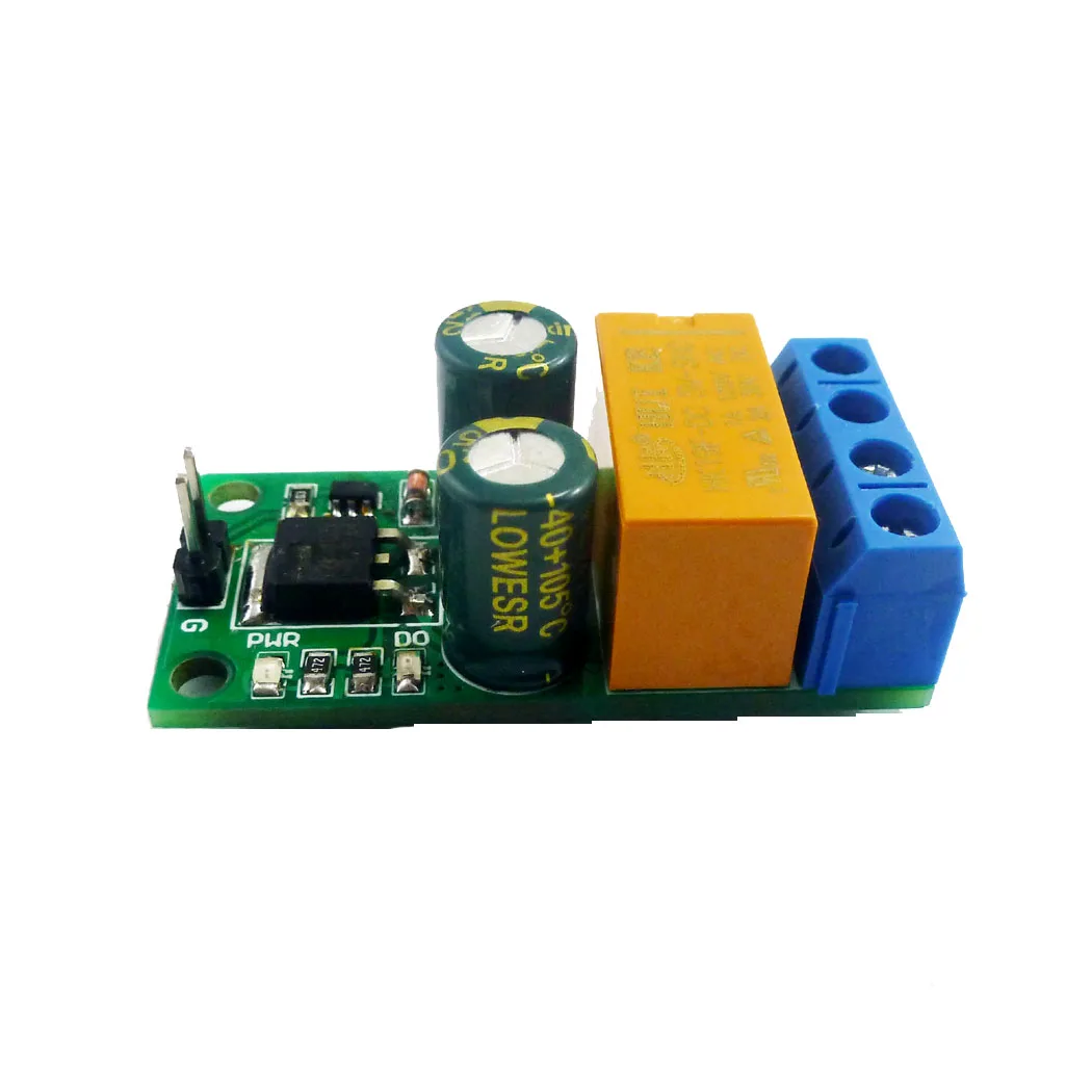 DR55B01 DC 5-24V 2A Flip-Flop Latch Self-locking Bistable Reverse Polarity Relay Module Motor Reversible Polarity Switch