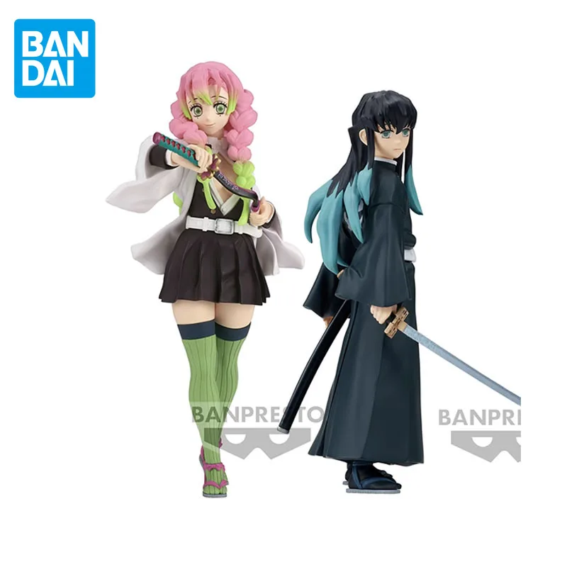 

BANDAI Genuine Demon Slayer Anime Figure Kanroji Mitsuri Vol 49 Tokitou Muichirou Vol 50 Action Figure Toys For Boys Girls Gift