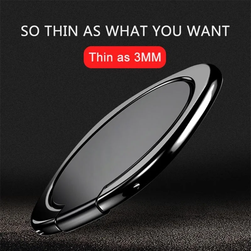 Universal Metal Ring Phone Holder Finger Mobile Bracket Smartphone Stand Mount Support For iPhone 13 12 Samsung Huawei Xiaomi
