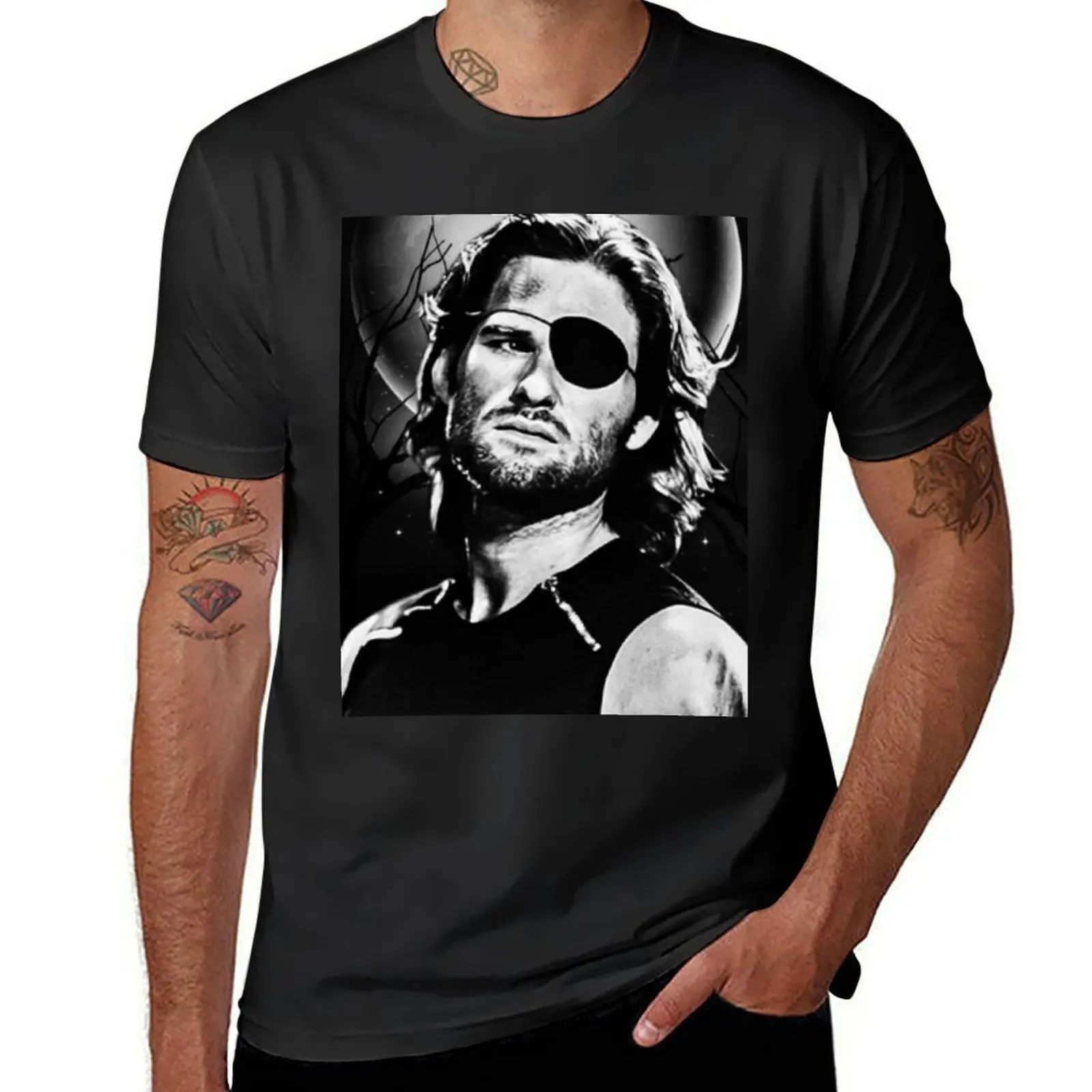 ,Kurt Russell to appear T-Shirt korean fashion Aesthetic clothing anime clothes mens big and tall t shirts