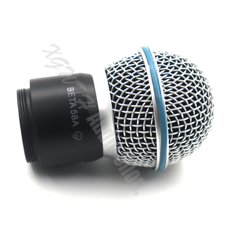 Vervanging Wireless Handheld Microfoon Grille Cartridge Capsule Hoofd Shure BETA58A Sm 58 PGX2 PG4 SLX2 SLX4 Frame Shell