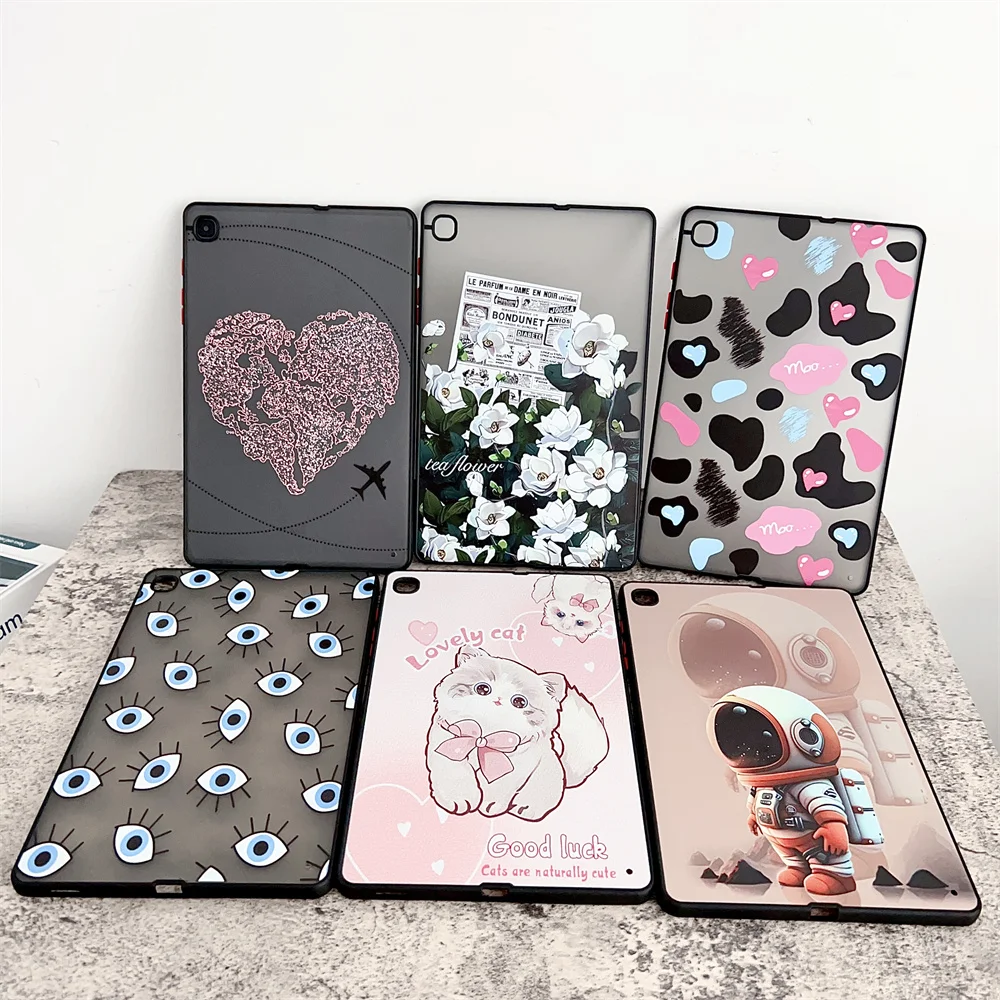 

Tablet Funda For Samsung Galaxy S6 Lite SM P610 A8 10.5 Inch X205 A7 Lite S7 FE S8 11'' X706 S8 S9 Plus Evil Eye Leopard Case