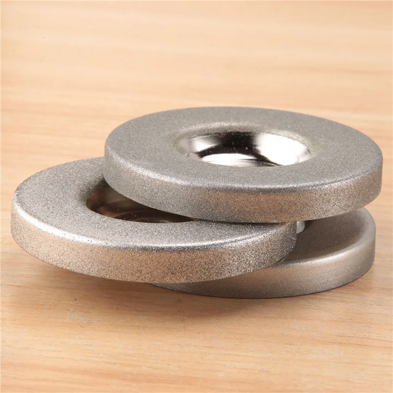 

BAAG-3Pcs 56Mm Diamond 180/320/600 Grinding Wheel Circle Disc For Electric Multifunctional Sharpener Grinder Sharpening
