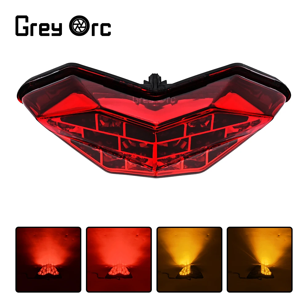 

LED Tail Brake Light Turn Signal For KAWASAKI NINJA 250 Z250 2013-2015 NINJA 300 Z300 15-2017 Motorcycle Integrated Stop Blinker