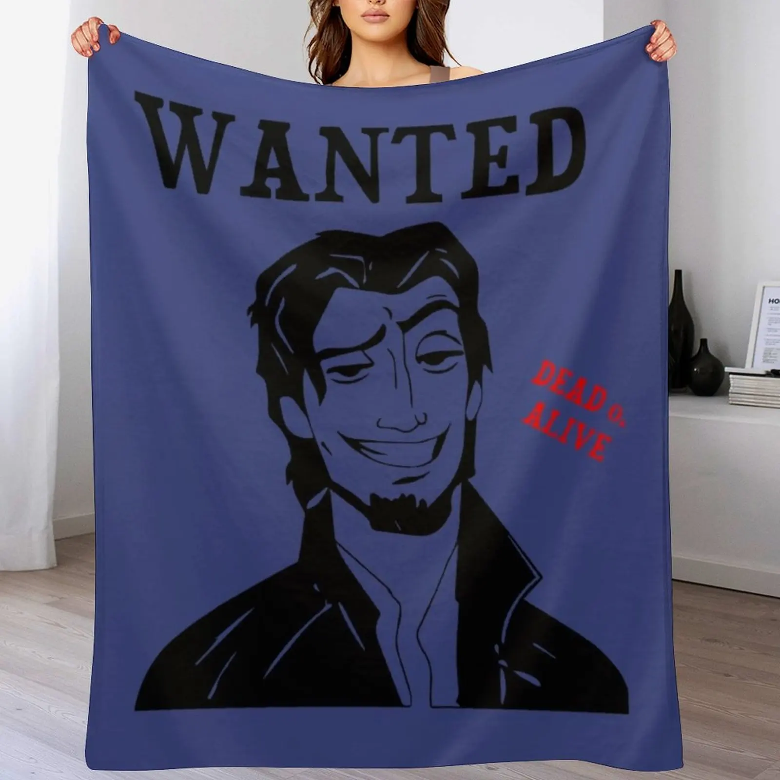 Flynn Rider \t Throw Blanket Summer Cool Breathable Blanket for Sleeping