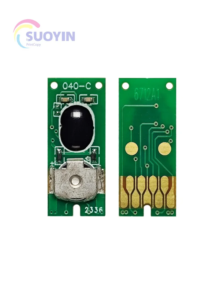 Chip de cartucho de residuos T6712 para Epson WorkForce Pro WF-8090 6090 6590 8010 8510 8090 8590 8590 Chip de caja de mantenimiento de tinta residual