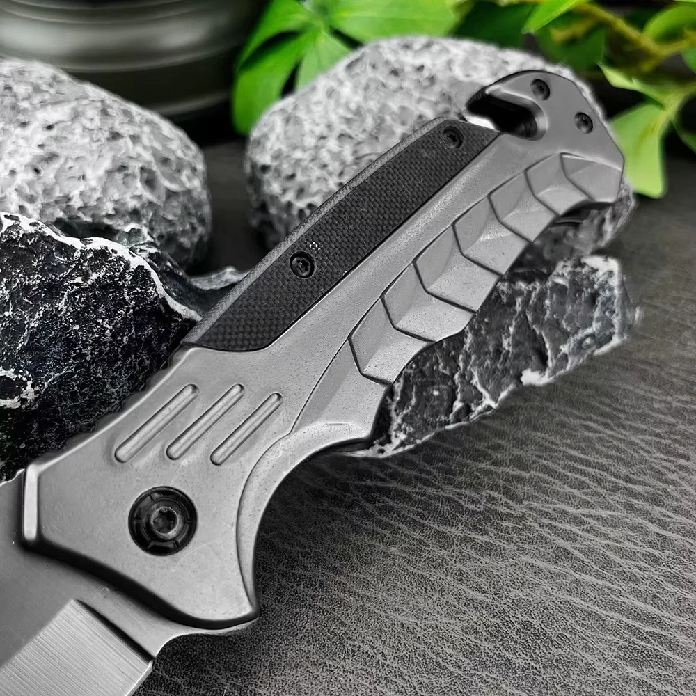 عالية الجودة التكتيكية التخييم في الهواء الطلق EDC سكين للفرد الغابة الصيد القتالية سكين البرية بقاء الإنقاذ فائدة والعتاد