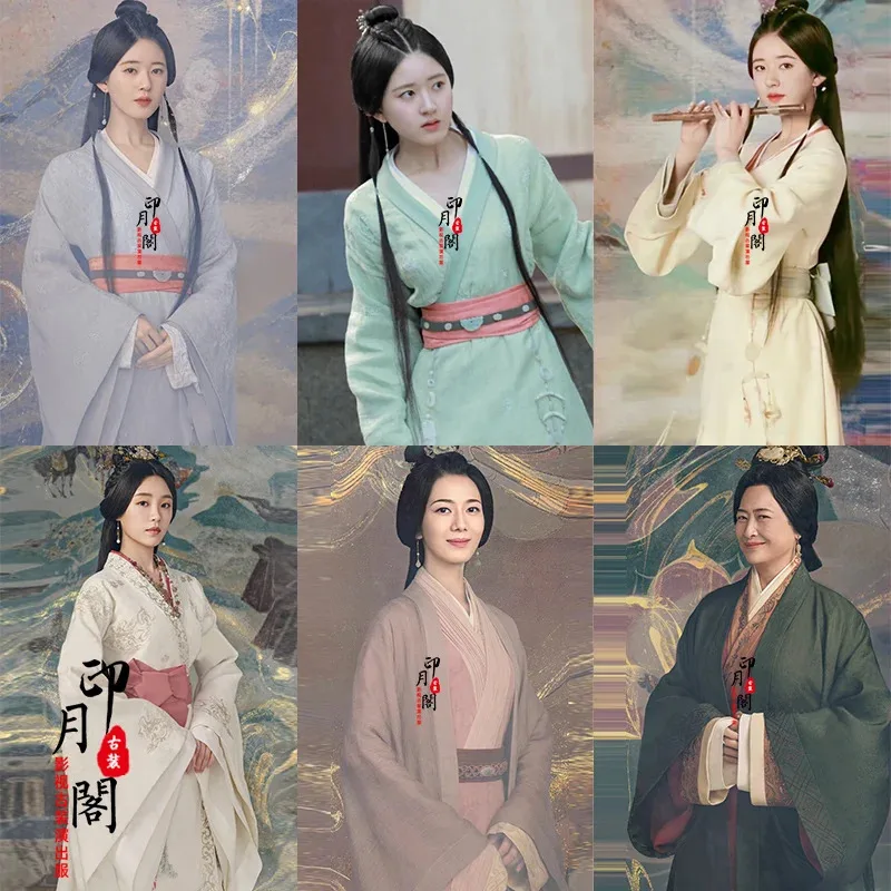 DY20봄과 가을 시대 전국 시대 Qin 및 Han 왕조 Zhao Lusi Cheng Shaoshang 코스프레 의상 Han Fu Hallow