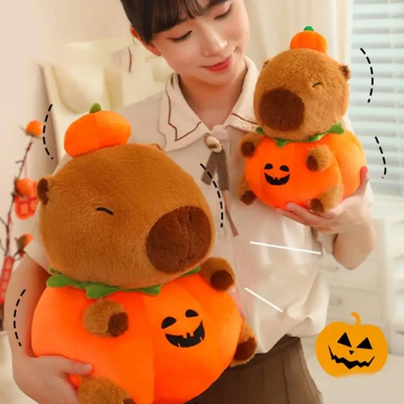 C9GB Lovely and Stylish Capybaras Plush Toy with Sturdy Plush Materials Fashion Home Accessory for Safe Snuggling