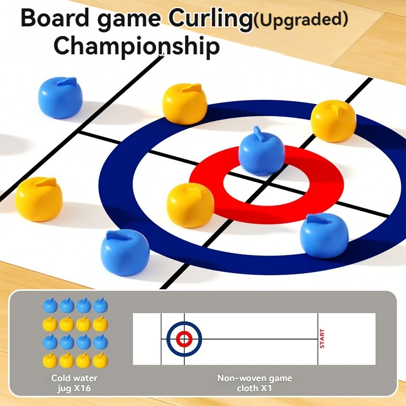 

Новые семейные настольные игры для детей и взрослых: Настольный керлинг с 8-16 роликами и шайбами для шаффлборда