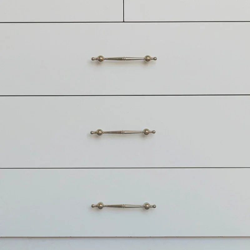 Titanium-Silber Schubladenknöpfe Küchenschrank-Aufbewahrungsgriffe Kleiderschrank-Türgriffe Schrankknöpfe und -griffe für Möbel – Detail 9