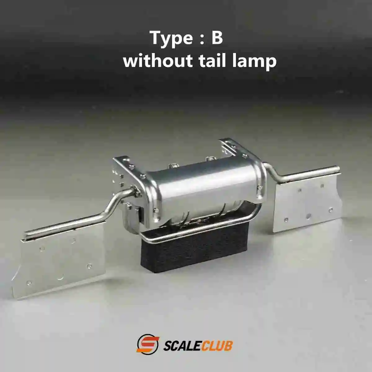Scaleclub Model Truck Tail Beam Gas Tank Tail Light Bracket dla Tamiya LESU R470 R620 TGX RC 1/14 Traction Truck Parts