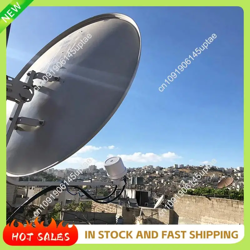 

N88R 2X Mesh Dual Polarization 5G Antenna Feed Horn 1700-4200Mhz Wifi 3G 4G 5G Parabolic Dish Reflector 2X 32Dbi Only Feed