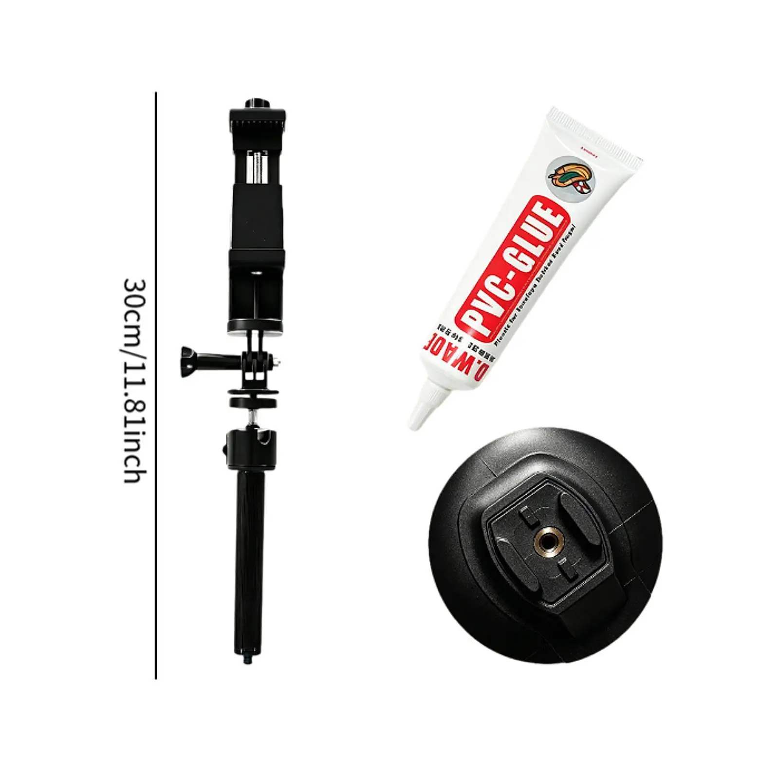 Kayak Phone Holder Kayak Accessory Easy to Install Professional Phone Mount Sports Camera Holder for Yachts Fishing Outdoor view 4