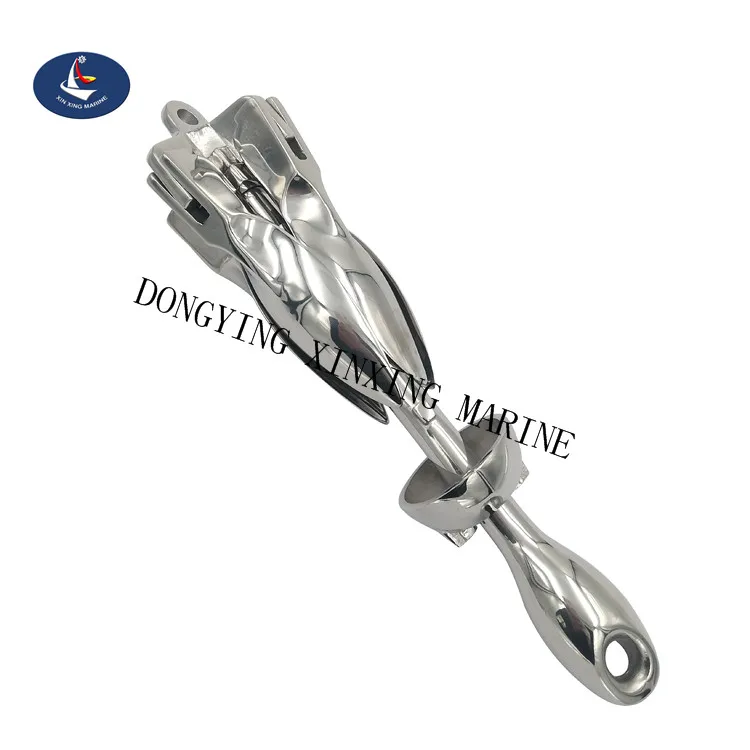 marine Stainless Steel 316 304 Folding Anchor for boat/yacht 0.7kg 1.5kg 2.5kg 3.2lg 4kg 5kg 7kg