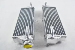 NEW L+R Auminum Radiator For 2000-2012 HUSQVARNA WR125 WR 125 Cooler Coolant 2000 2001 2002 2003 2004 2005 2006 2007 2008 2009