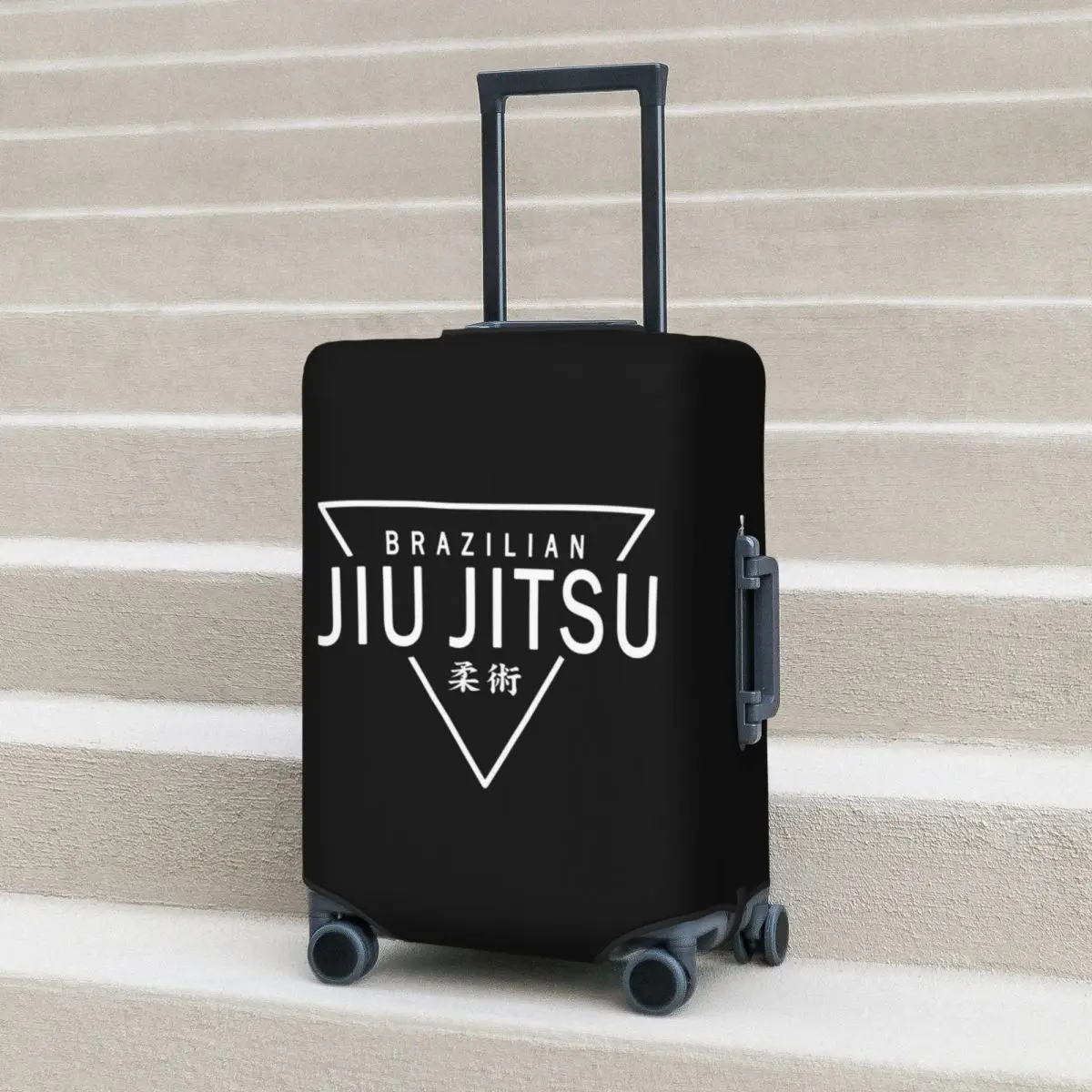 

JIU JITSU - BRAZILIAN JIU JITSU Suitcase Cover Protection Elastic Travel Luggage Protector Covers for 18-32 Inch
