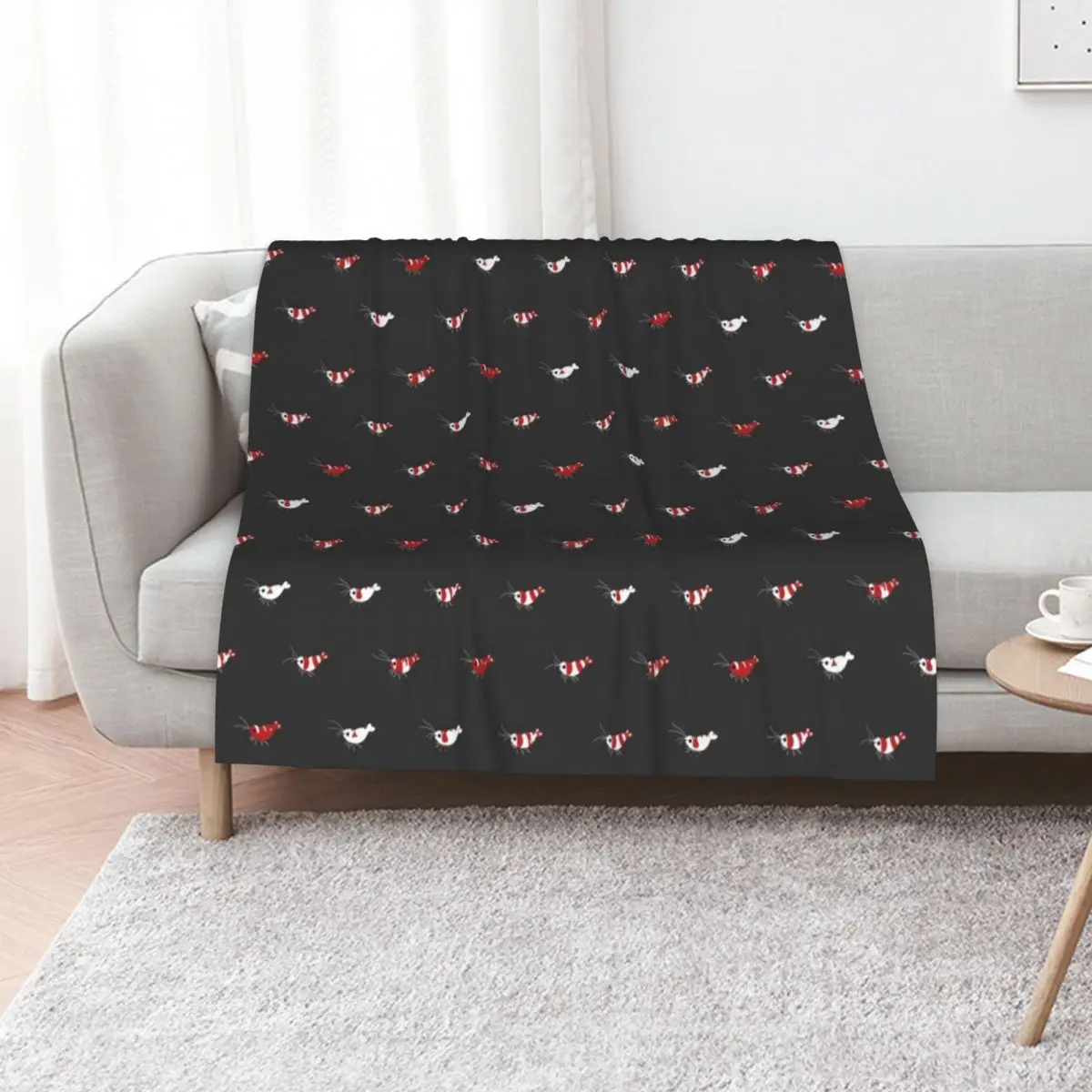 

Crystal red shrimps Throw Blanket Luxury Brand sofa bed Thins Quilt Blankets