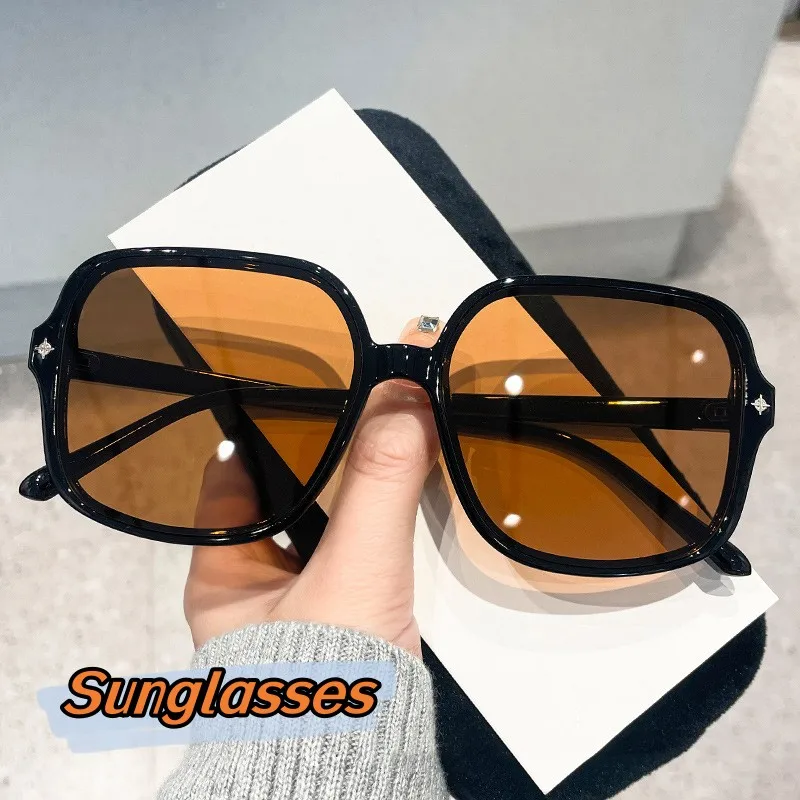 

Retro Hip Hop Sunglasses for Men Women Brand Designer Vintage Square Frame Sun Glasses Korean Style Driving Eyewear UV400