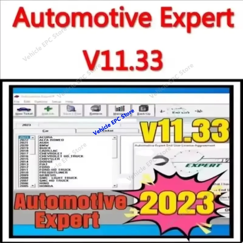 2026 hot selling newest for  Automotive Expert V11.33 Management Software+ TIME unexpire patch with Crack with install video