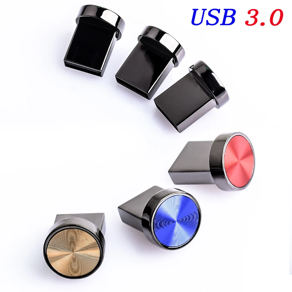 

USB3.0 Мини-металлический флэш-накопитель USB 3.0 Память 128 ГБ 64 ГБ Устройство для хранения Pen Drive 32 ГБ 16 ГБ Cle USB-накопитель 8 ГБ 4 ГБ