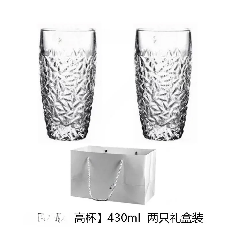 Crystal glass beer cup, whiskey cup, foreign wine cup, creative