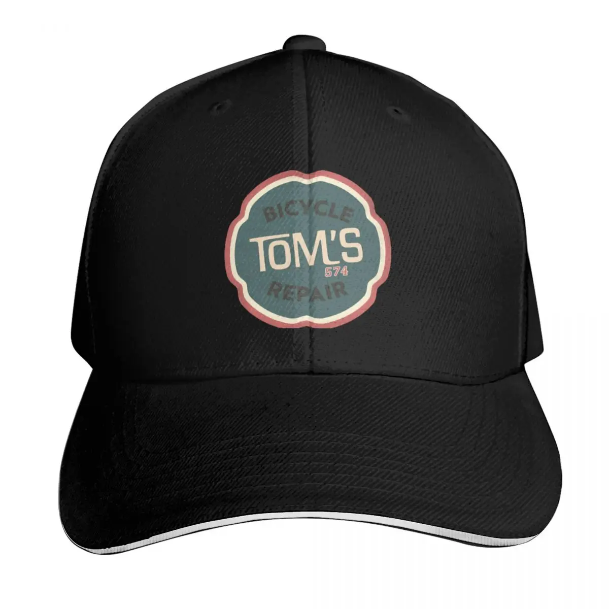 Tom's 574 Bicycle Repair Baseball Cap Outdoor Golf Running Hiking Summer Beach Travel Streetwear Hip Hop Trendy