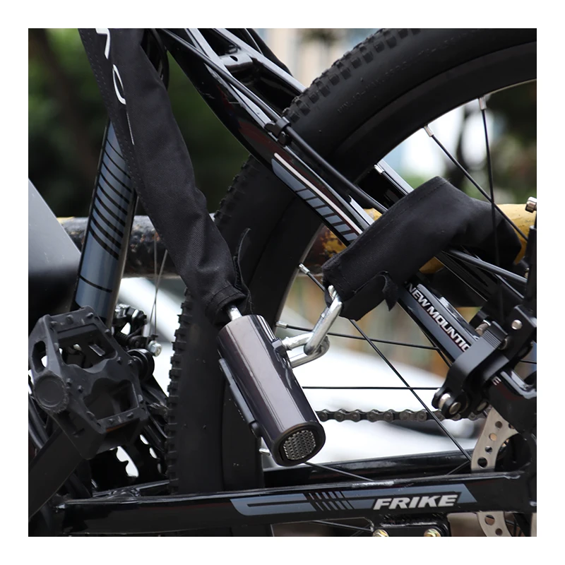 

STLF Bicycle Lock Security Chain Lock Outdoor Anti-theft Bike Chain Lock With Keys Bicycle Accessories