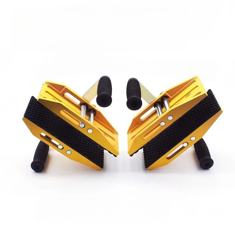 Heavy Lifting Double Handle Lifting Clamp Labor Saving Tool For Marble Tile Wall Stone Durable Solid Hand Carry Handling Fixture
