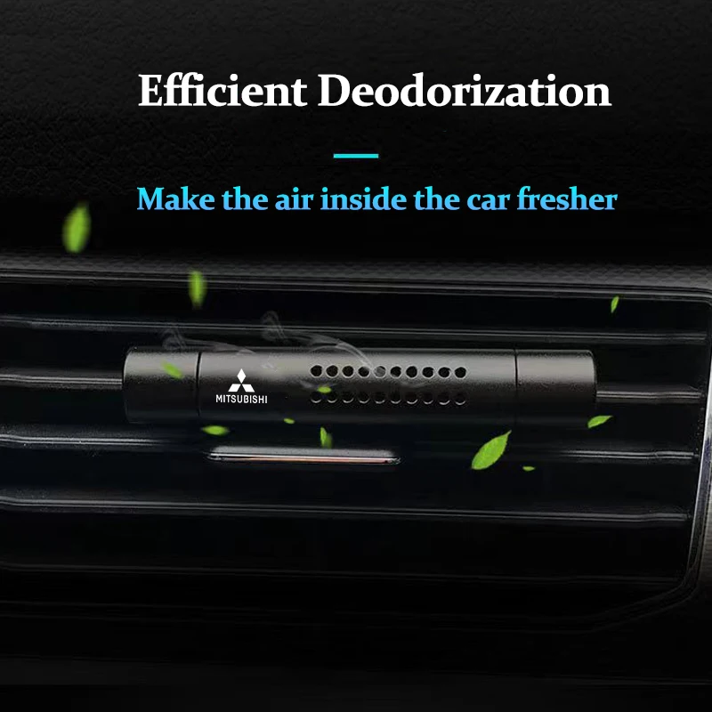 Metal Car Air Outlet Perfume Aromatherapy Stick Clip Freshener Auto Inter For Mitsubishi Eclipse Lancer Outlander ASX Colt I200
