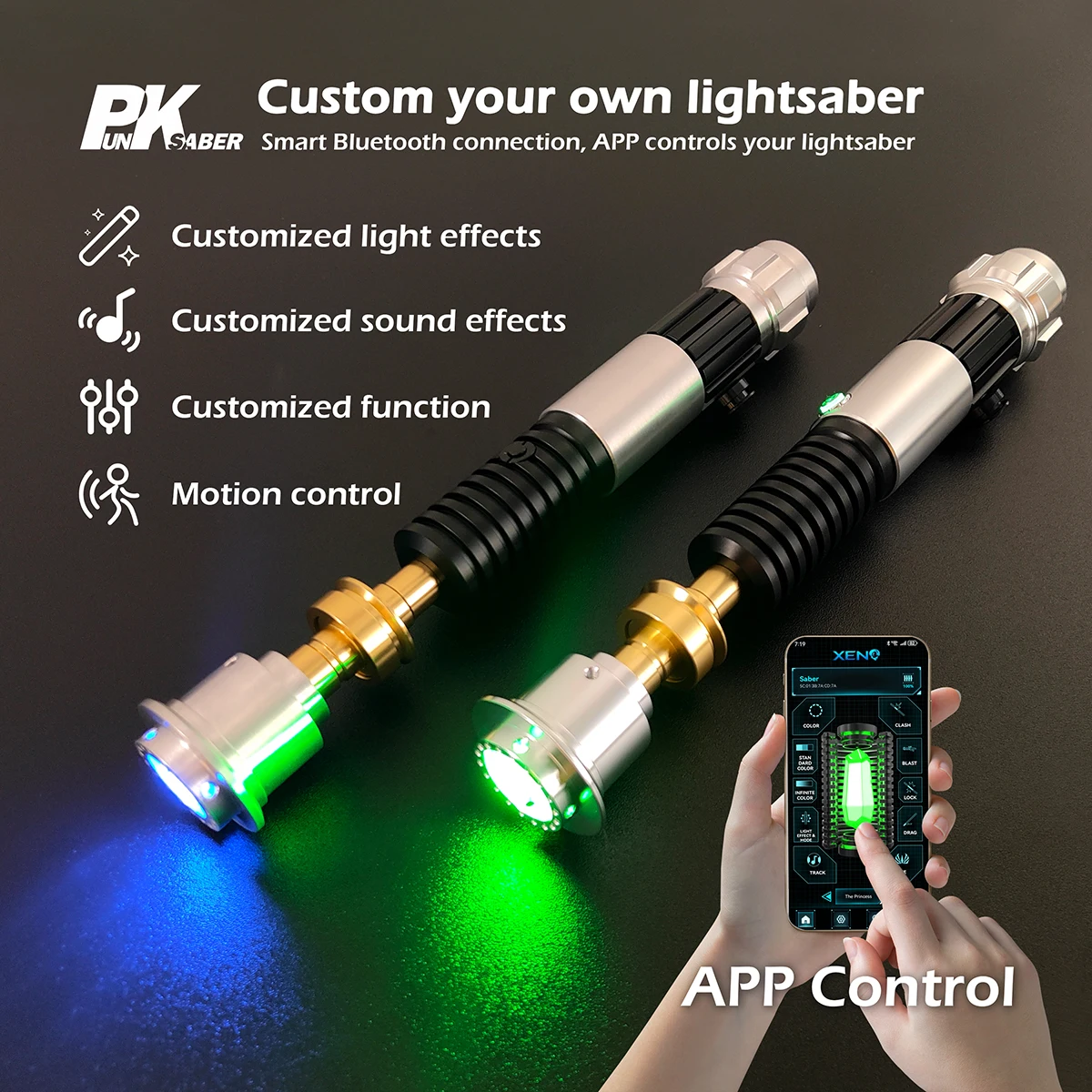 

【SPECIAL DISCOU】 Wholesale Lightsaber Xenopixel Light Saber Metal Handle Jedi Pixel Laser Sword Heavy Dueling LGT Light Sabe
