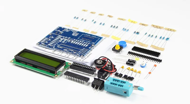 

Transistor tester production kit replaces multimeter kit resistance and capacitance transistor electronic measurement with box