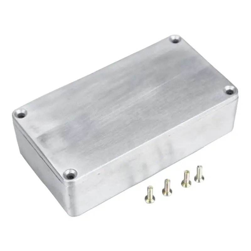 T22C 9PCS 1590B Style Guitar Effects Pedal Aluminum Stomp Box Enclosure For DIY Guitar Pedal Kit