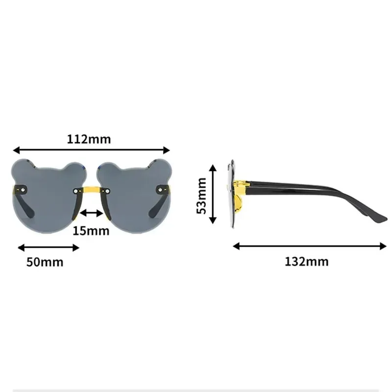 Óculos de sol para crianças, óculos de desenho animado para crianças, óculos antireflexo para meninos e meninas, óculos de sol da moda