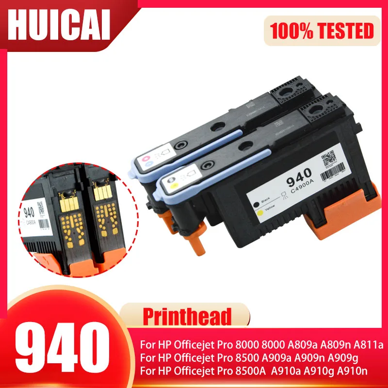 C4900A C4901A For HP 940 Printhead 940 HP940 Print Head For HP Officejet Pro 8000 8500 8500A Printer Cabeça BK/Y C/M