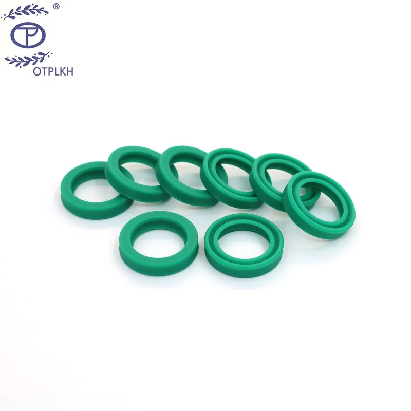 Y-ring seal green PU polyurethane Y-type sealing ring nbr o-ring piston rod seals non-standard shaped parts factory customized