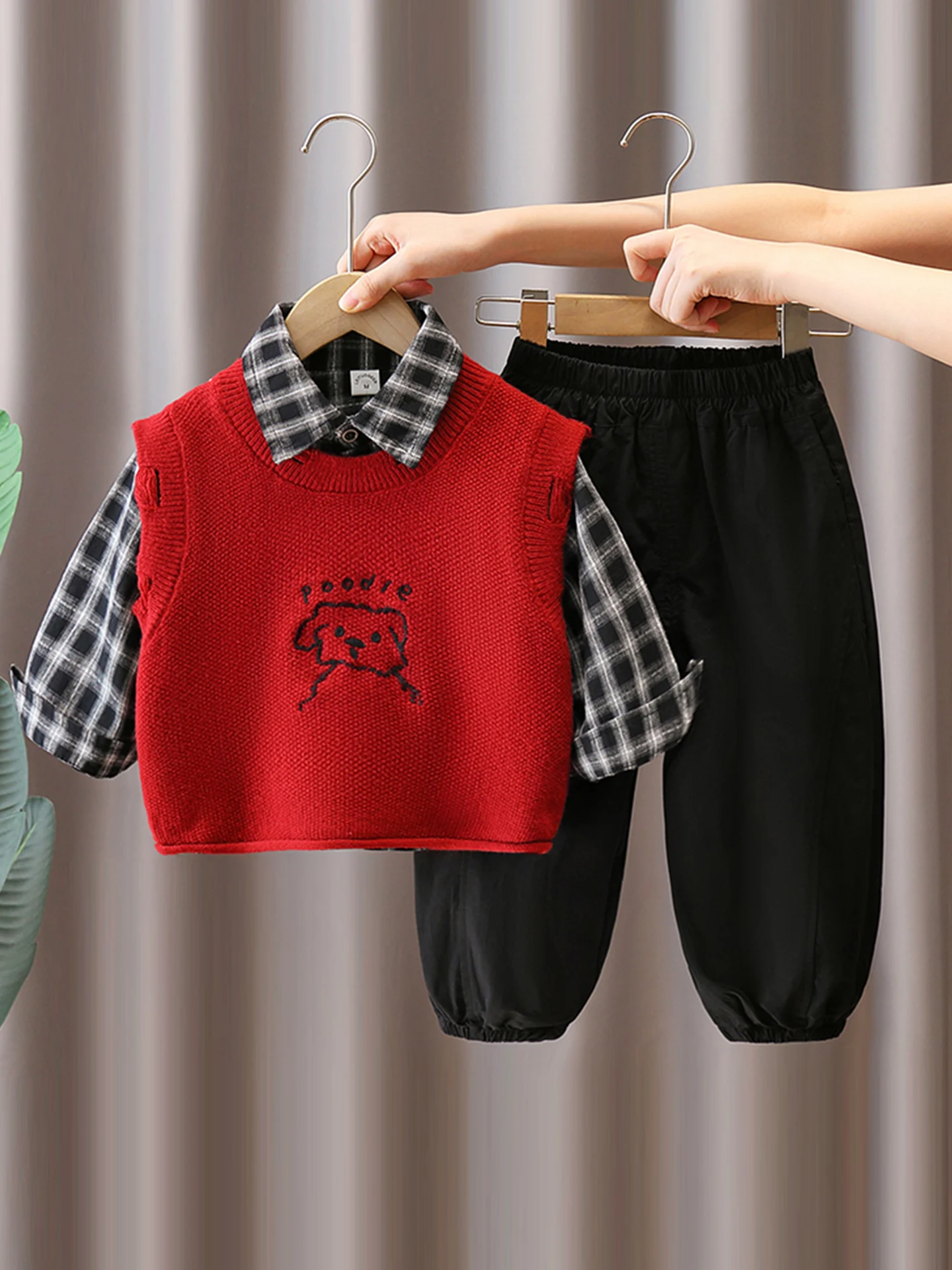 boys-spring-fashion-three-piece-set-handsome-28-year-old-children's-clothing-long-sleeve-shirt-and-long-pants-casual-sportswear