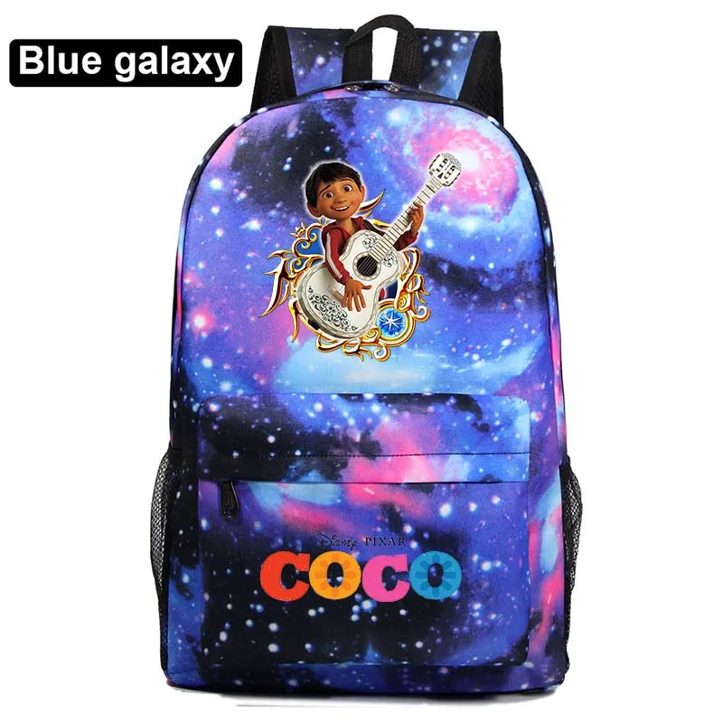 

Disney Coco Printed School Backpack Teenager Fashion Cartoon Casual Girls Boys Schoolbag Harajuku Travel Bags Mochila