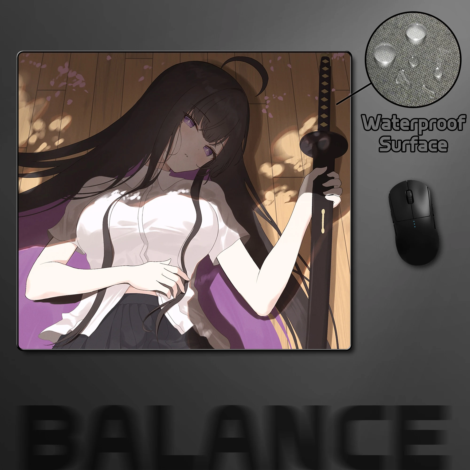 

E-Sports Gaming Mouse Pad FPS Gamer Professional Balance Mousepad Waterproof Surface Game Mouse Mat 45*40cm Laptop Desk Mat XL